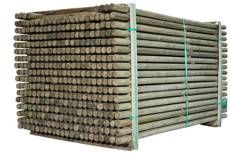 Hegnspæle Ø5 med spids - 1,80 meter