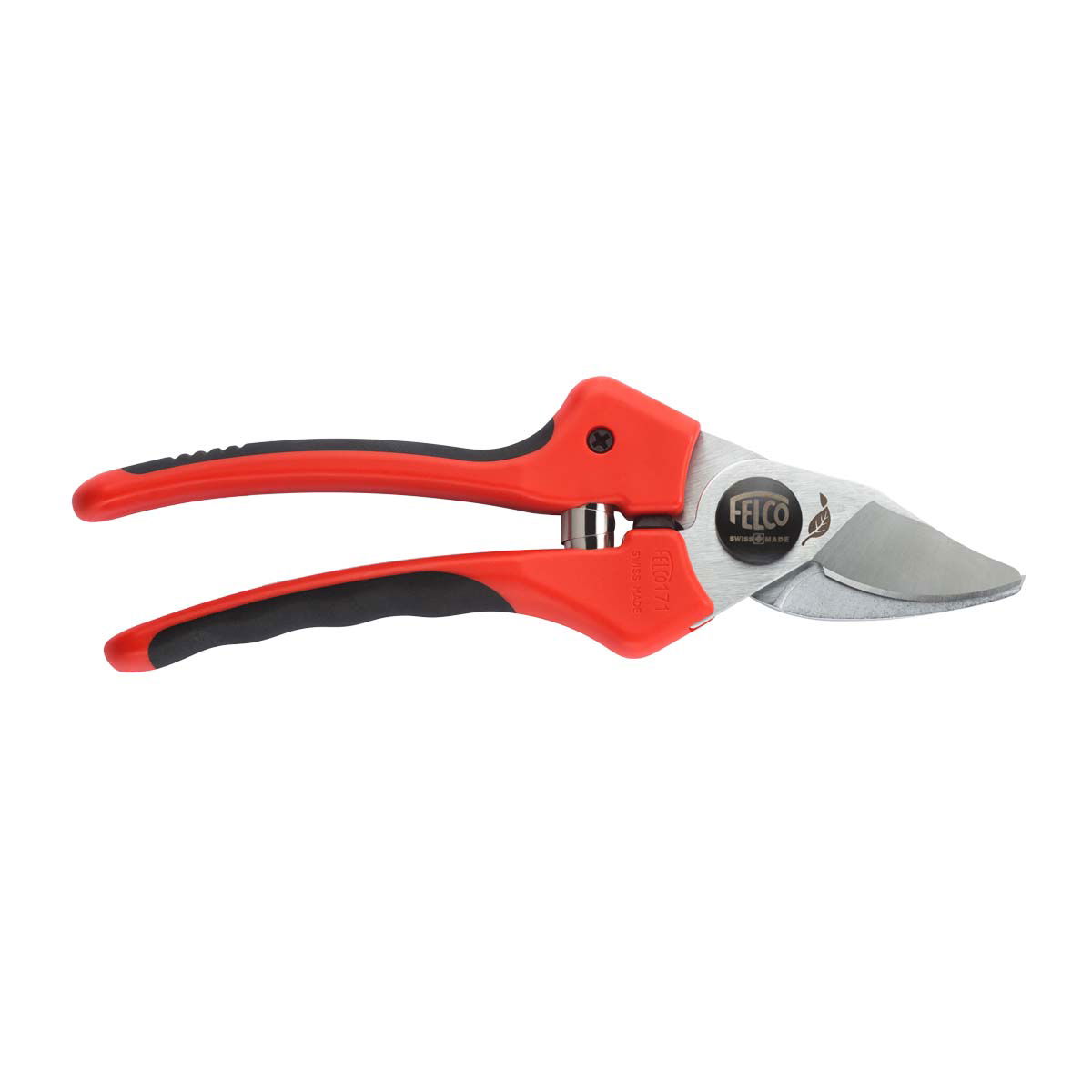 Rød Felco beskæresaks med stålklinge