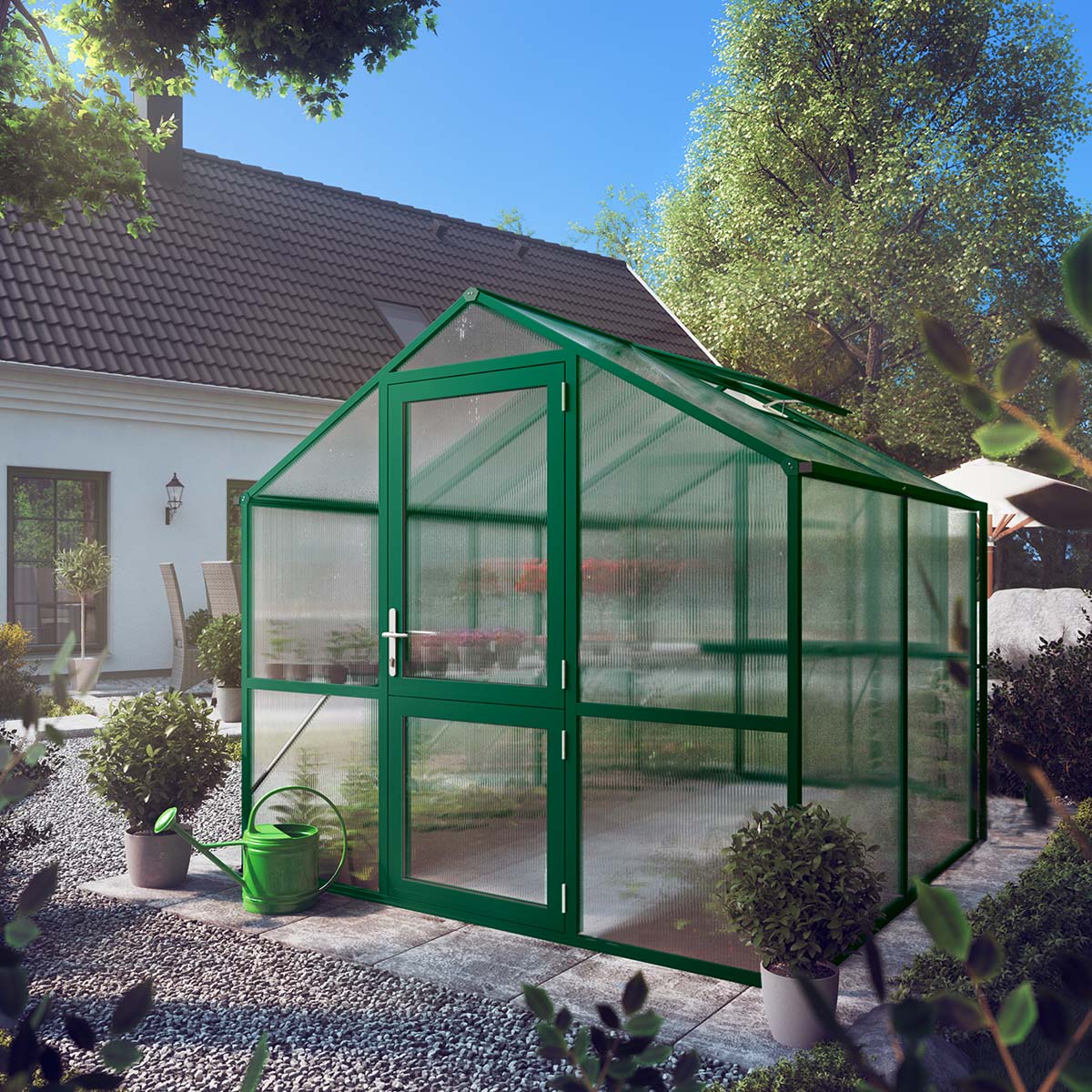 Drivhus - Model Rose II, Mosgrøn