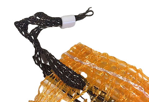 Snap-log lukning af brændesæk