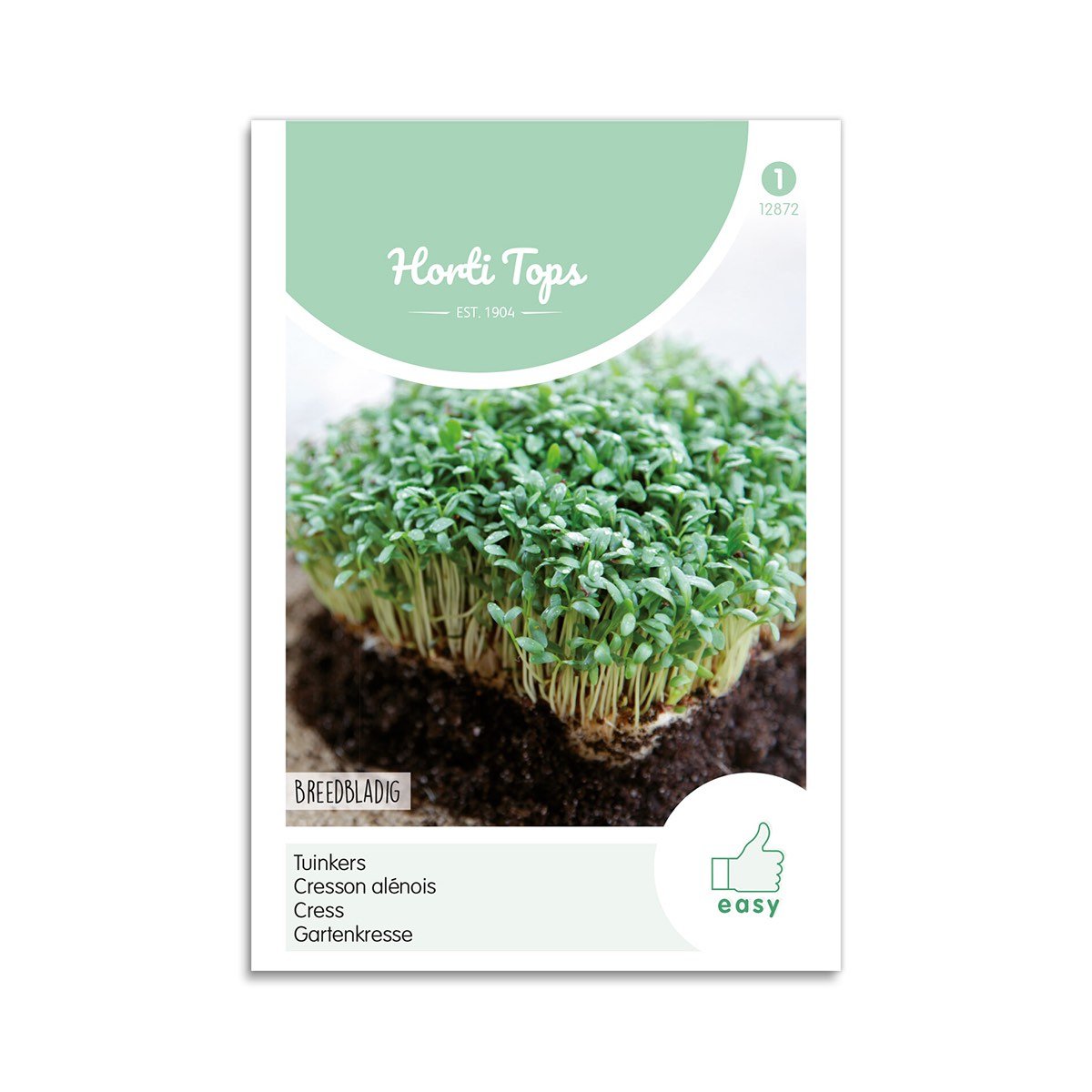 Bredbladet karse frø