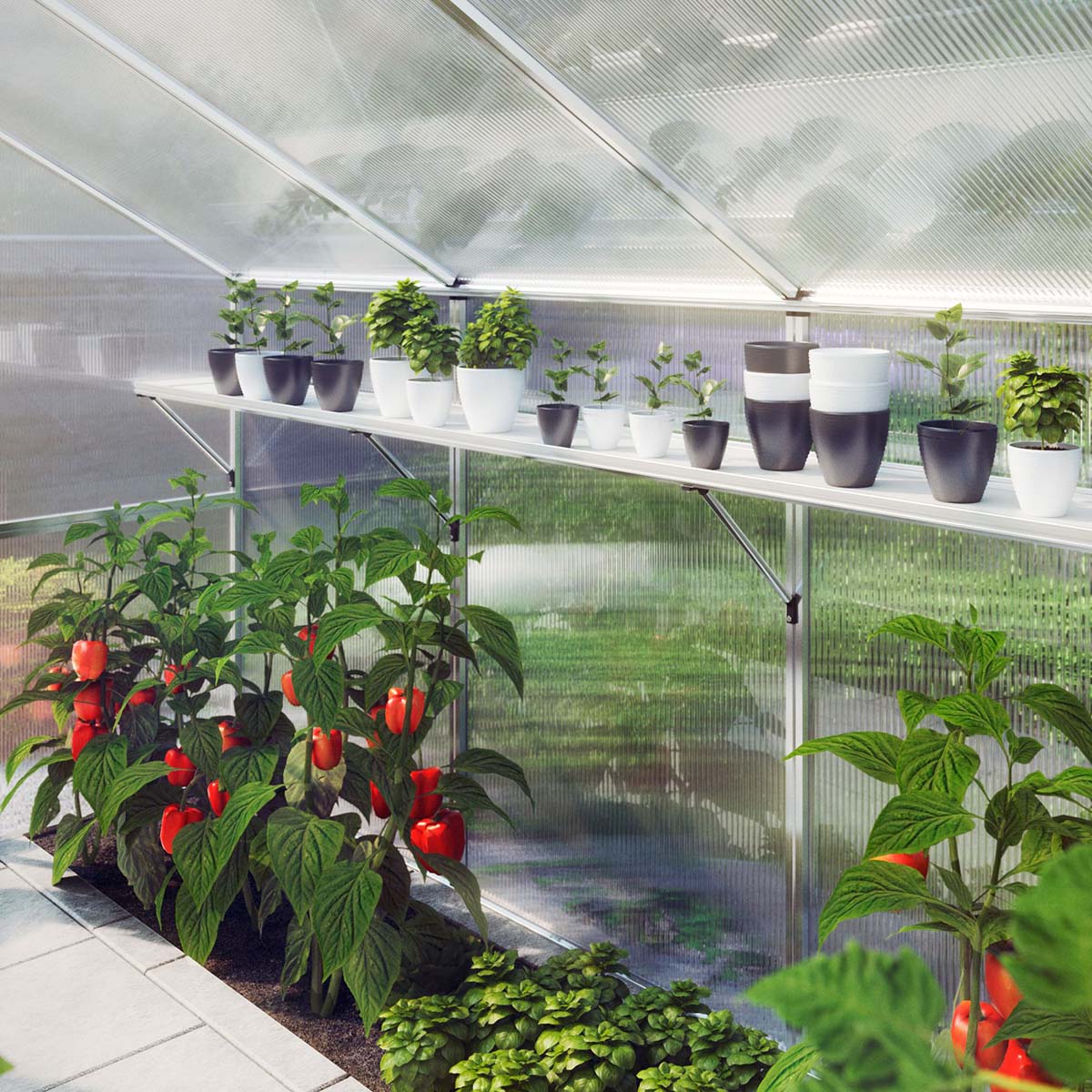 Hylde til vægophængning - Iris IV