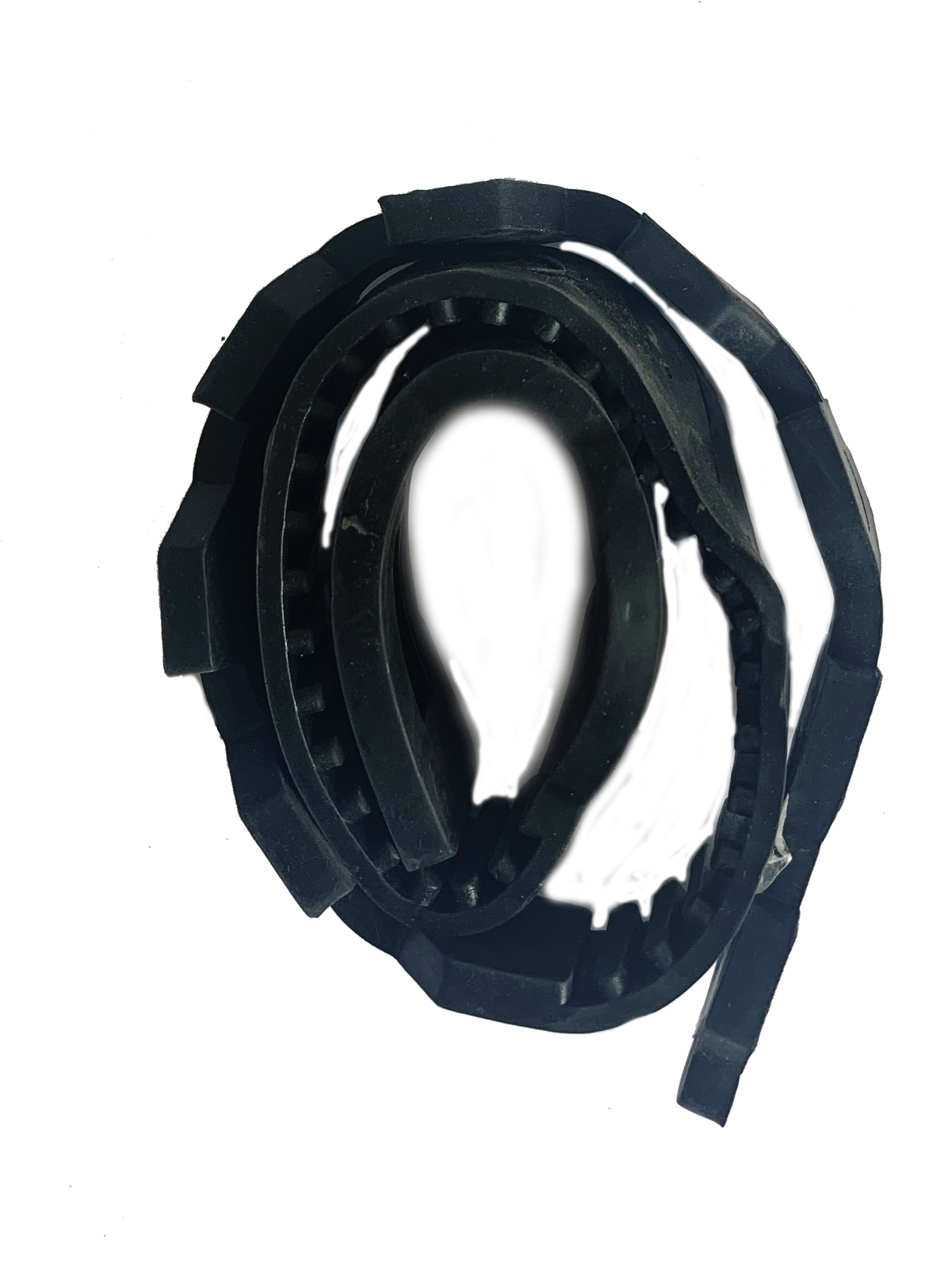 Rullet sort gummipakning til tætte døre