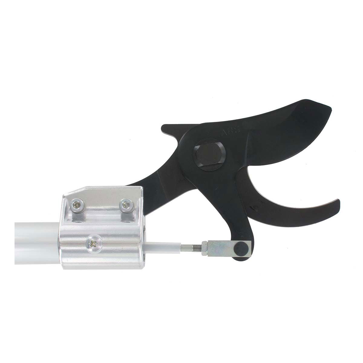 Sort topsaks hovede med aluminiumholder