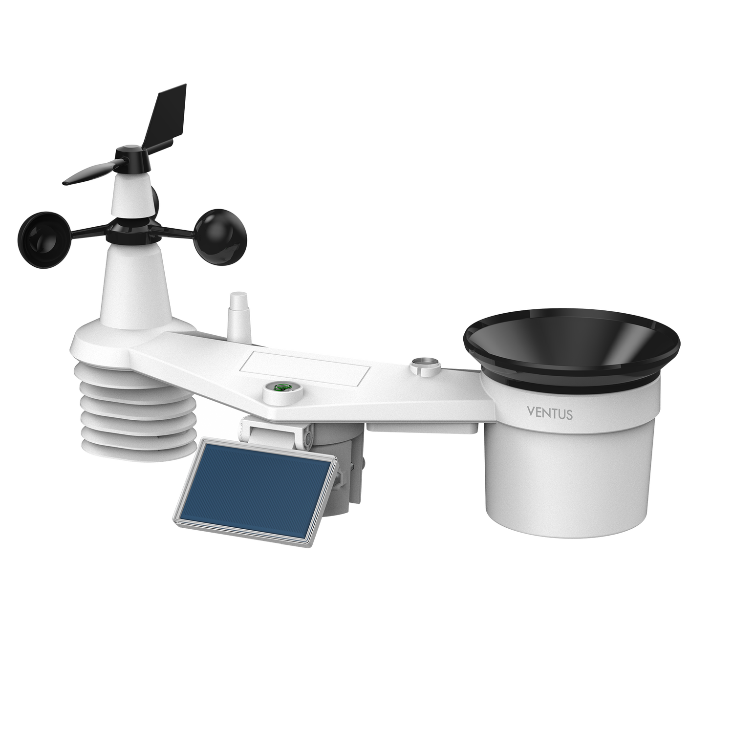 VENTUS trådløs vejrstation med regnmåler og vindmåler