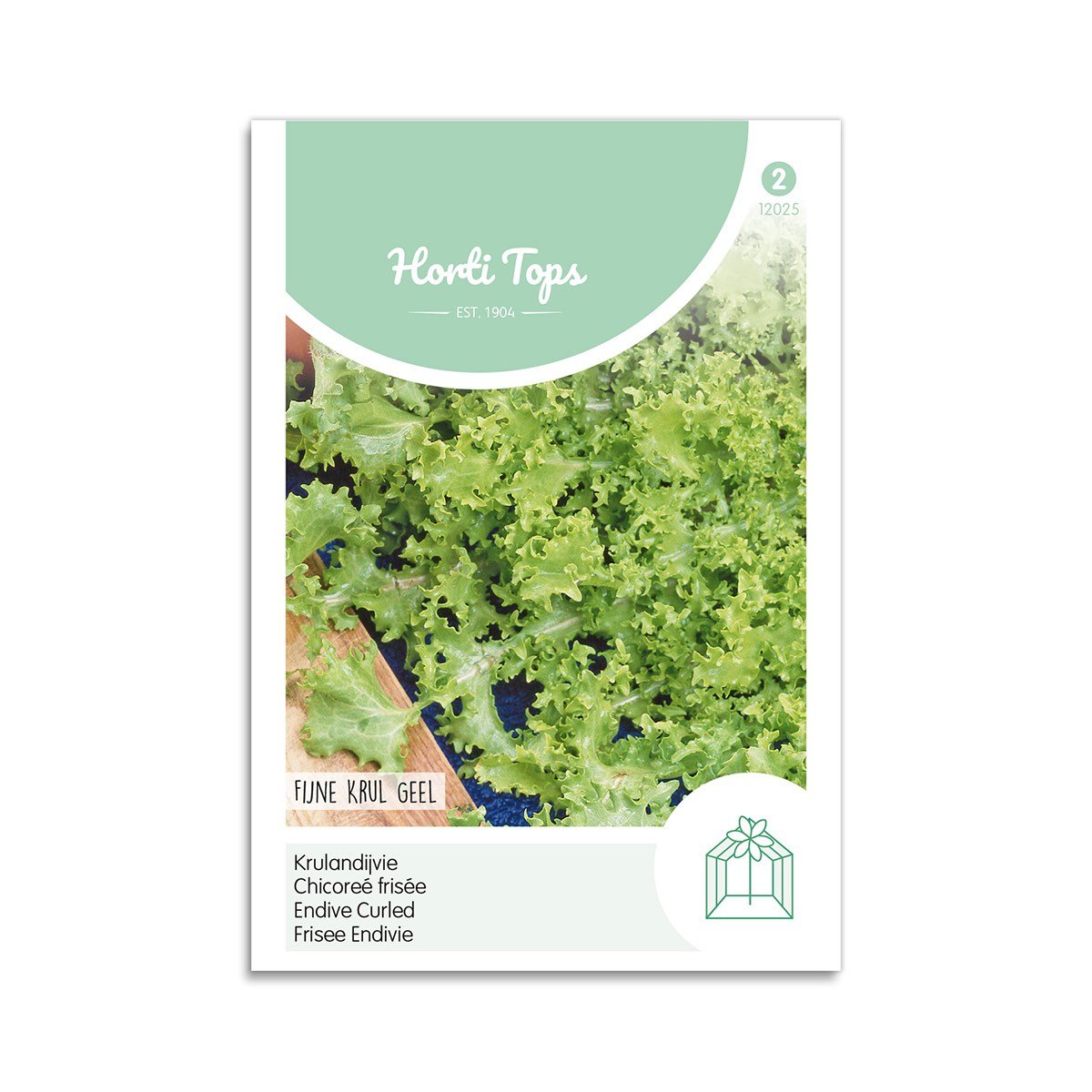 Frøpose med Horti Tops kruset endive