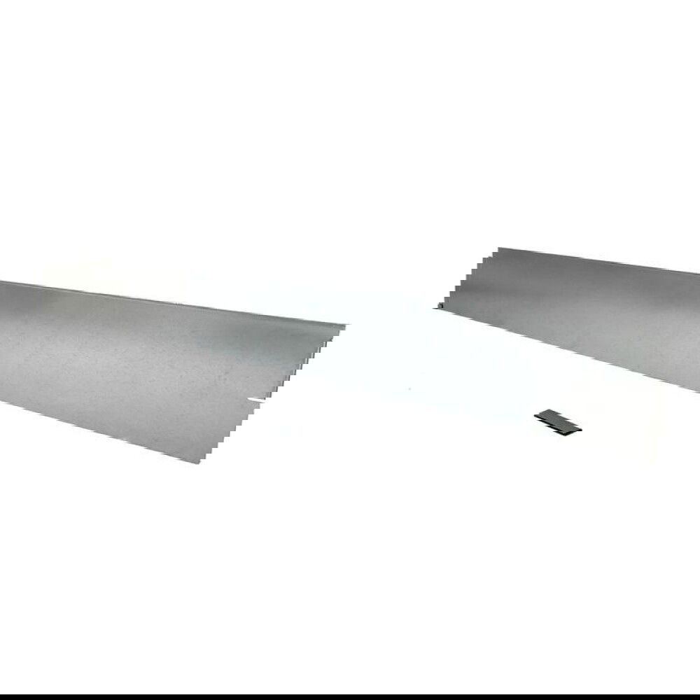 Sæt med grå metalplader til gør-det-selv montering