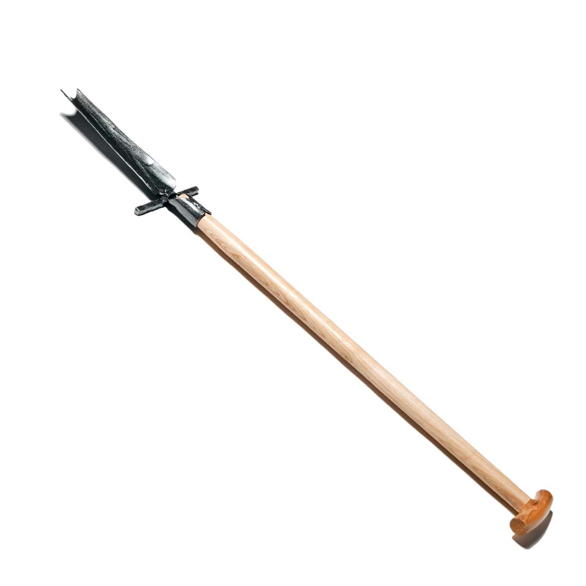 Kraftig lugejern med trin og askeskaft - 120 cm