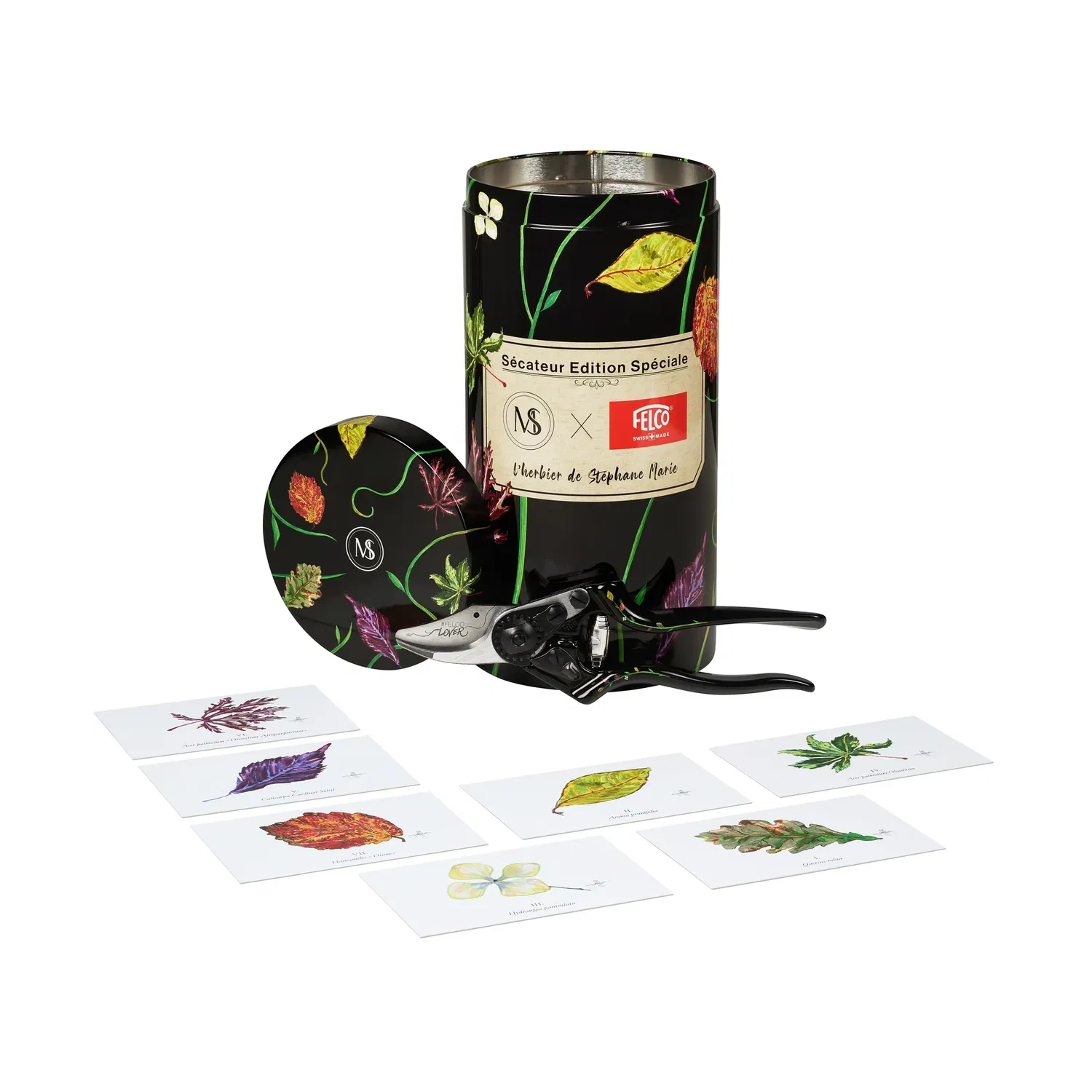 FELCO beskæresaks med dekorativ æske og kort