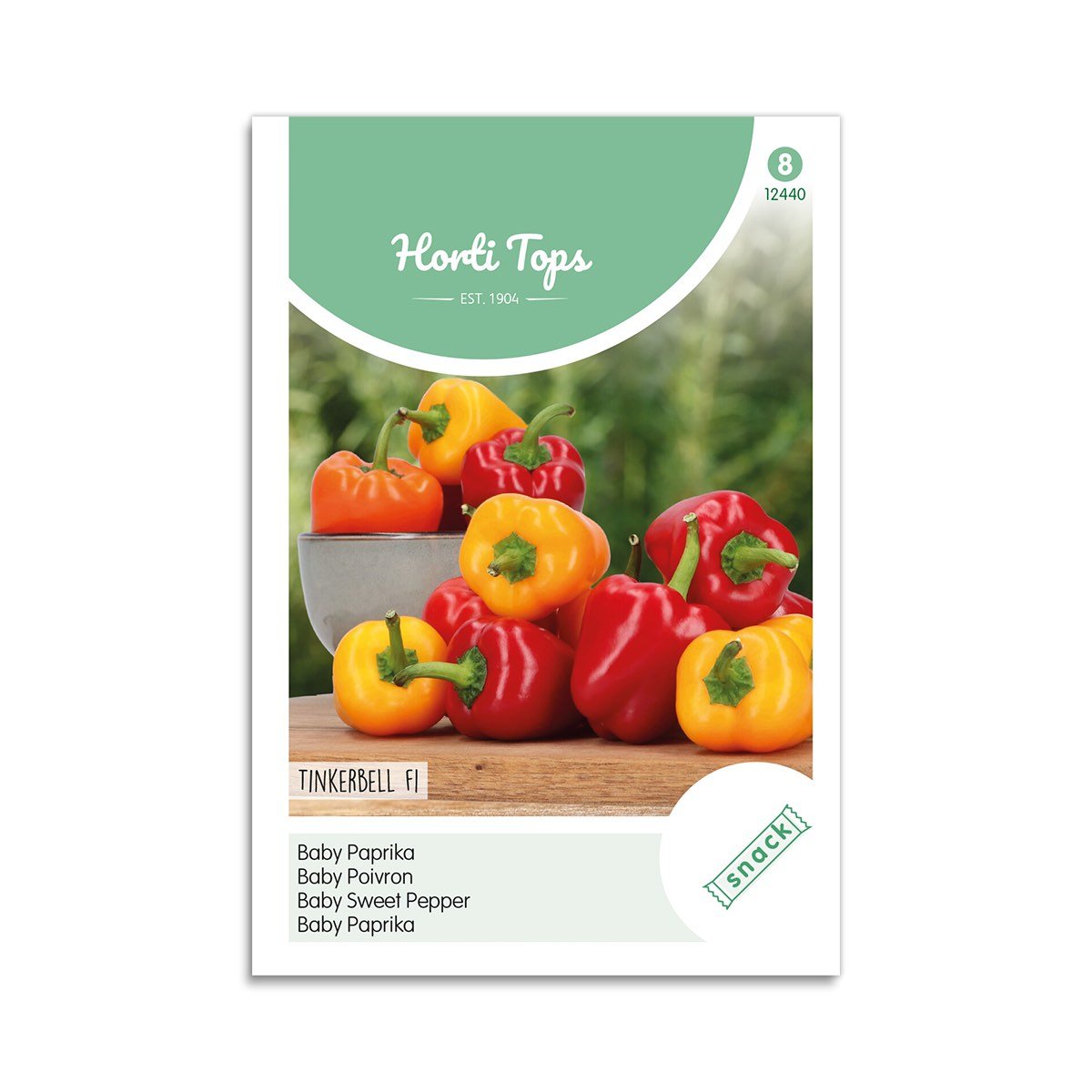 Snackpeber Red & Yellow frø "Tinkerbell F1"