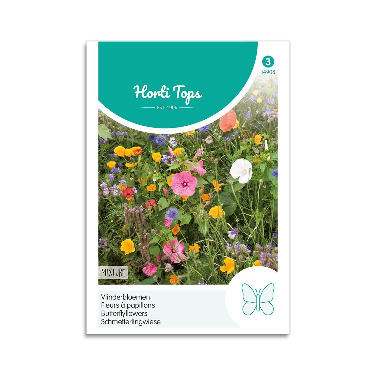 Mix Sommerfugleblomster frø - Horti Tops