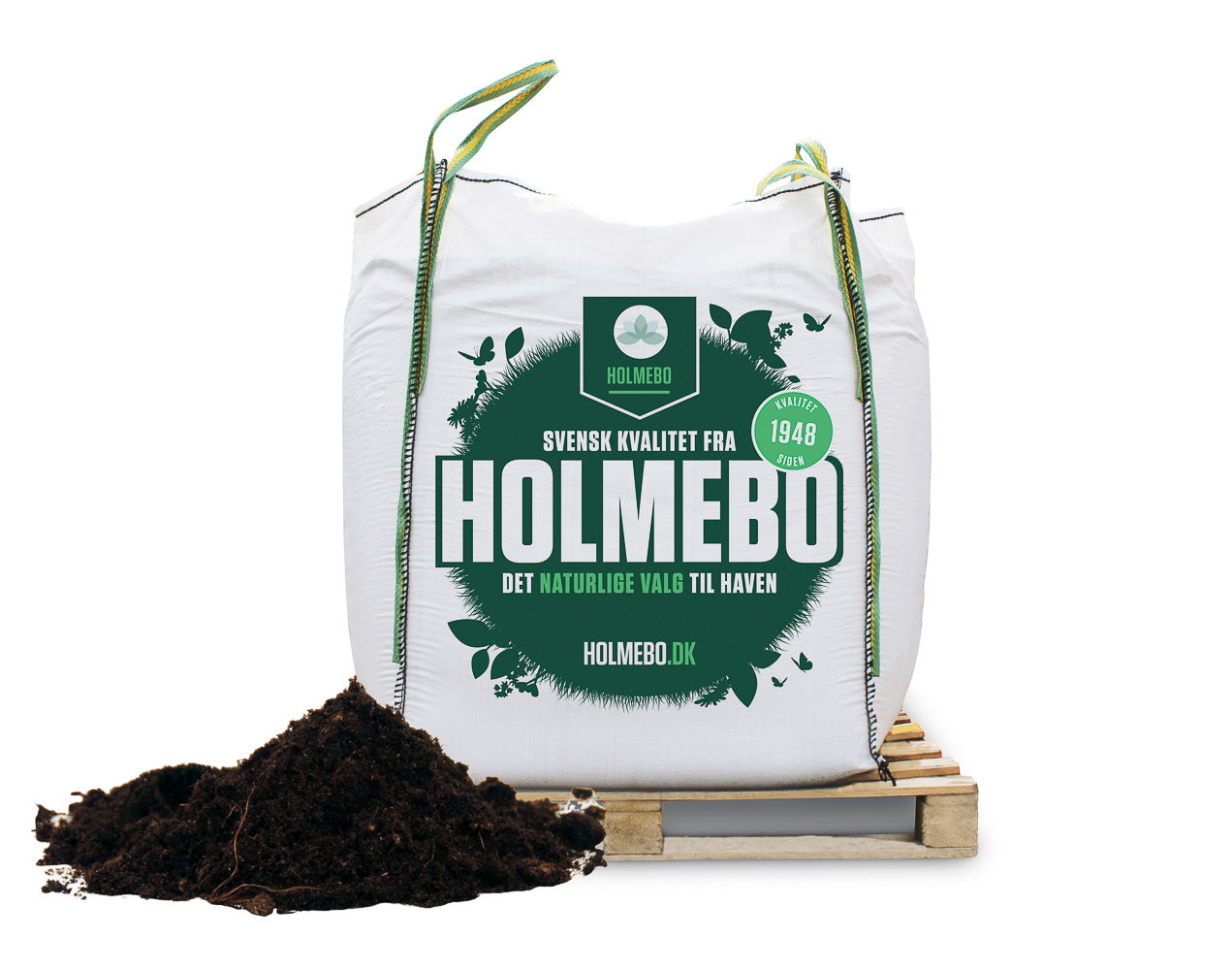 Holmebo Højbedsmuld - Bigbag á 1000 liter