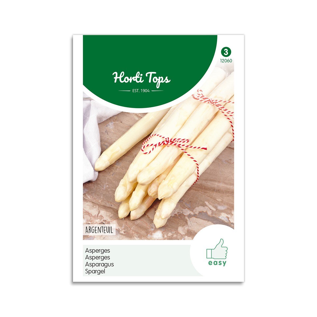 Asparges frø "Argenteuil"