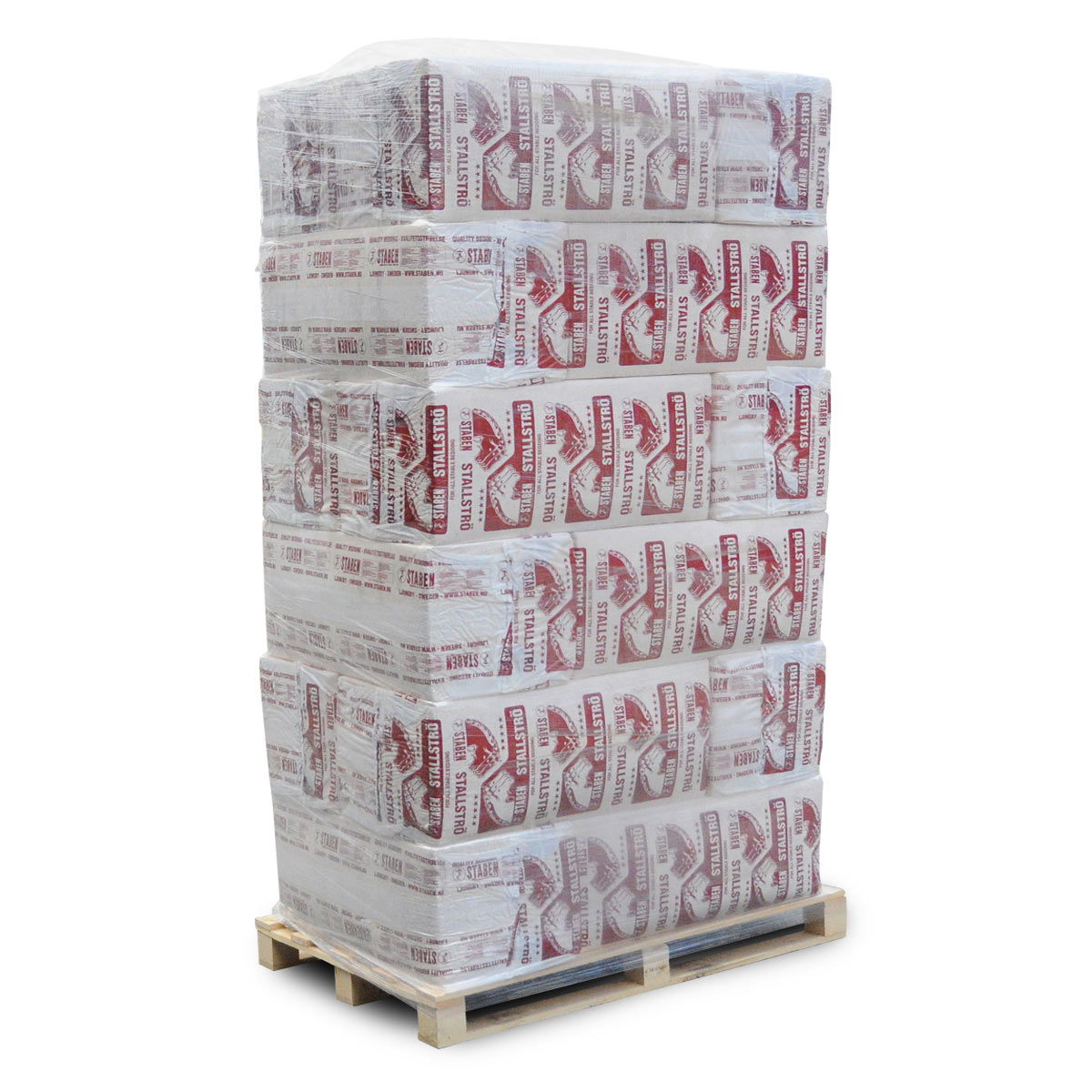 Staben spåner - palle med 18 poser