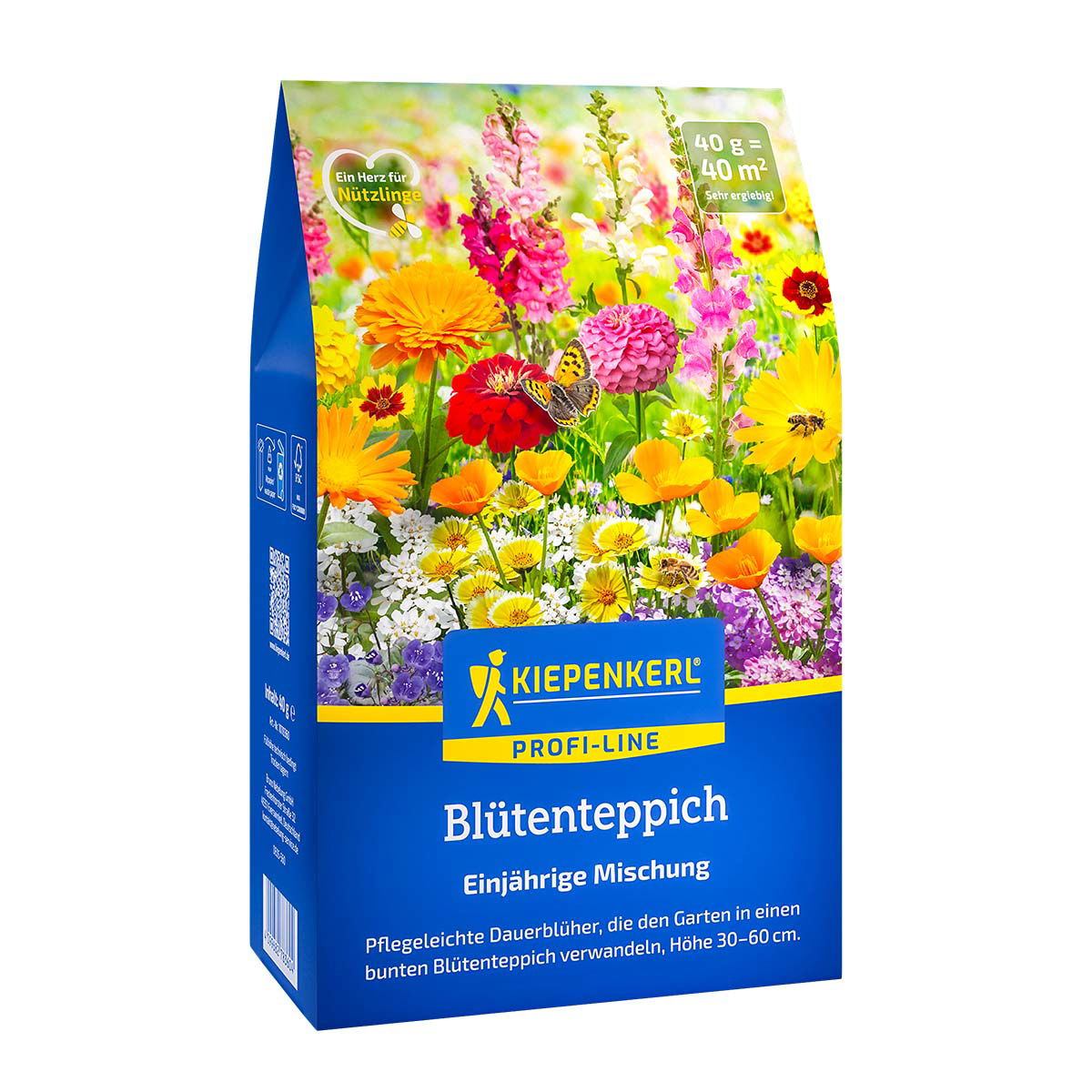 Blomsterblanding Blomstertæppe - 40 m2