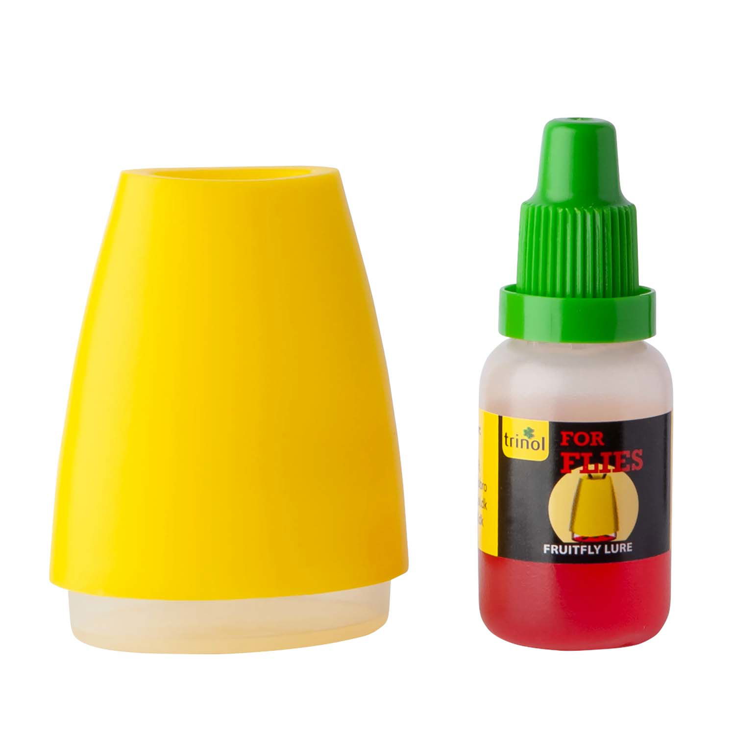 Gul Trinol bananfluefælde med rød lokkevæske