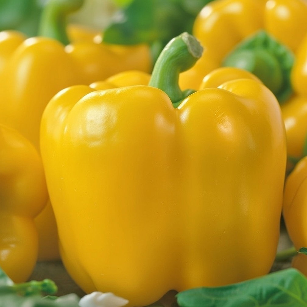 Økologisk Peberfrugt gul frø, Yellow California Wonder