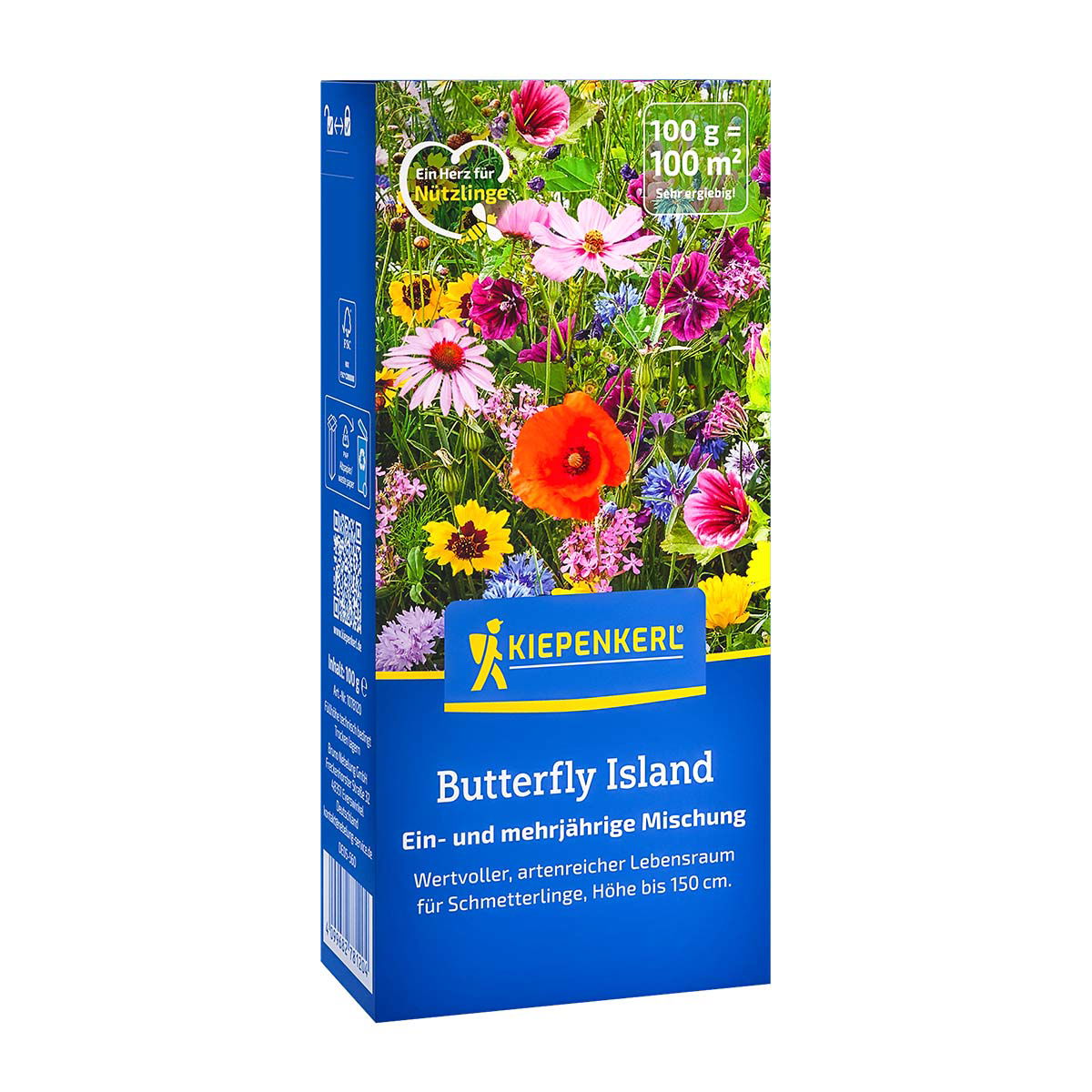 Blomsterblanding Sommerfugle paradis - 100 m2