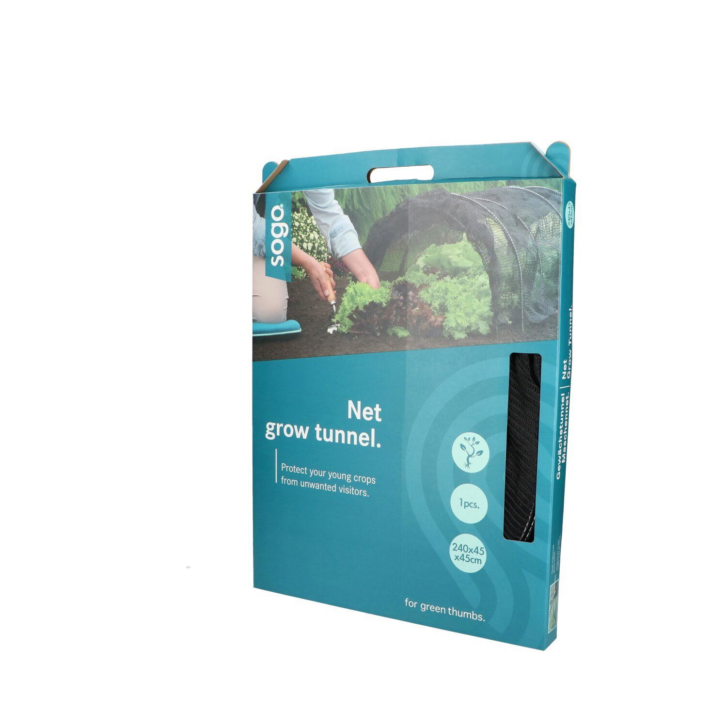 Soga net grow tunnel til beskyttelse af grøntsager