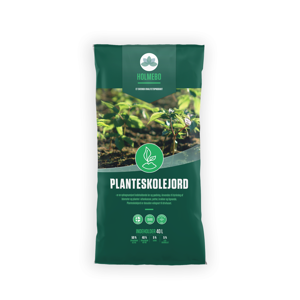 Sæk med HOLMEBO planteskolejord 40 liter