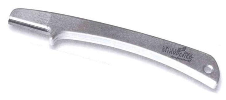 Sølv Swiss knivsliber i metal til skarpe knive