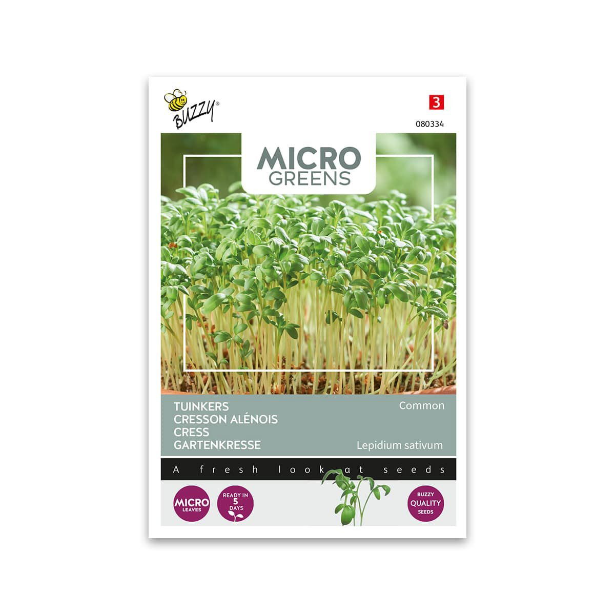 Mikrogrønt Karse frø