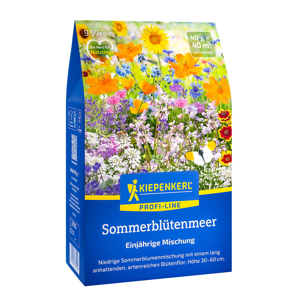 Blomsterblanding Sommerblomsterhav - 40 m2