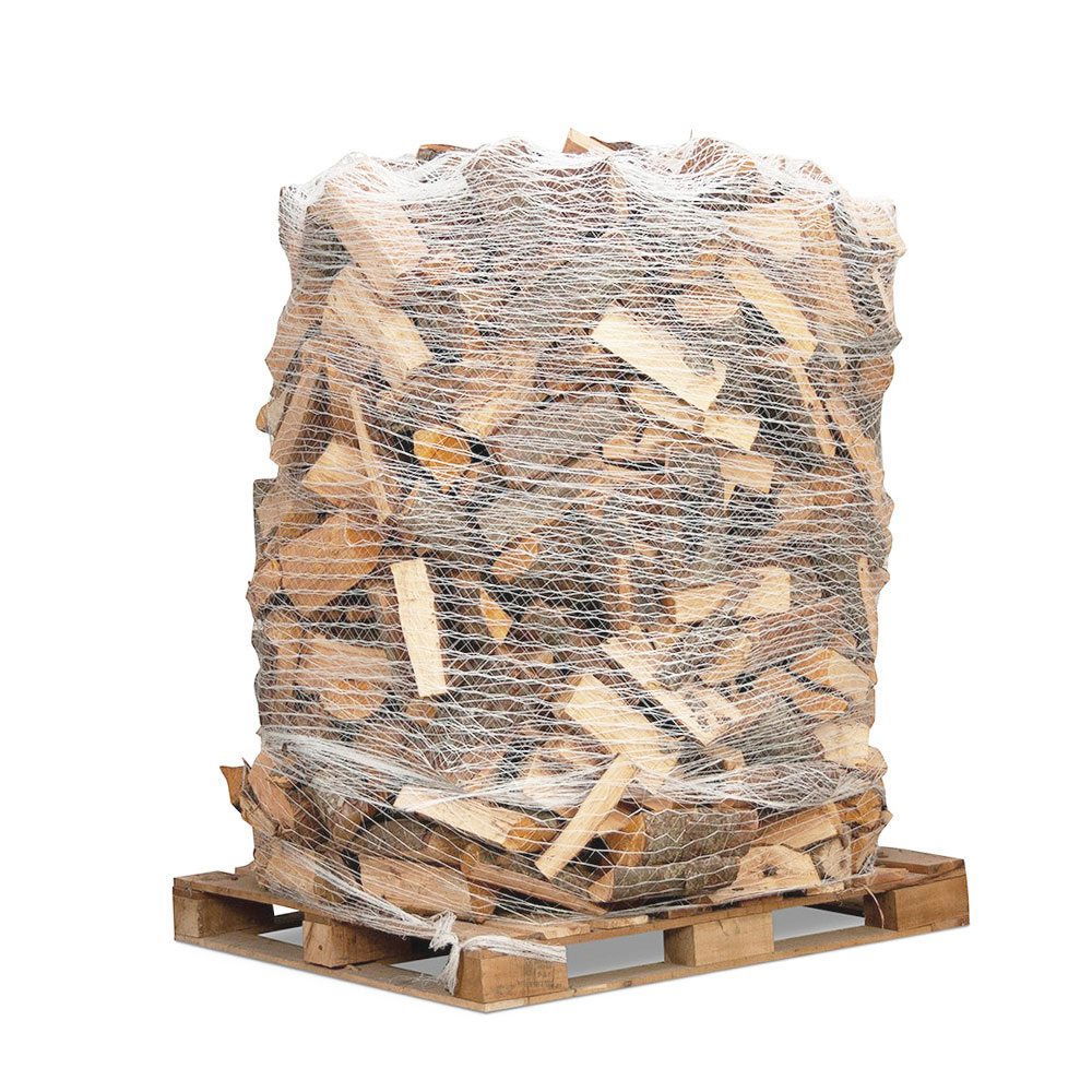 Dansk Brændeovnsbrænde - Lufttørret Blandet hårdttræ, 25 cm