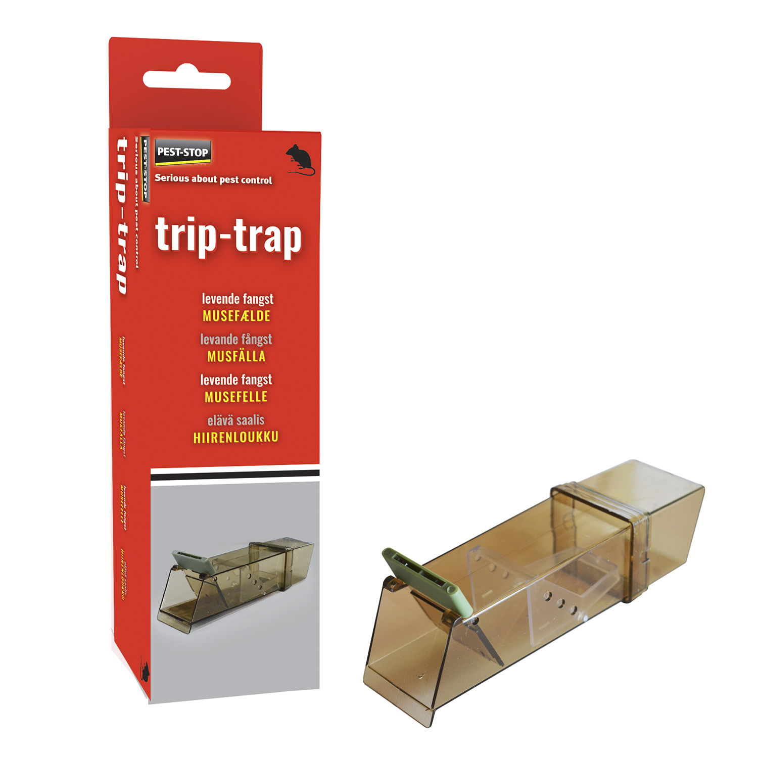 Trip-Trap Musefælde i æske