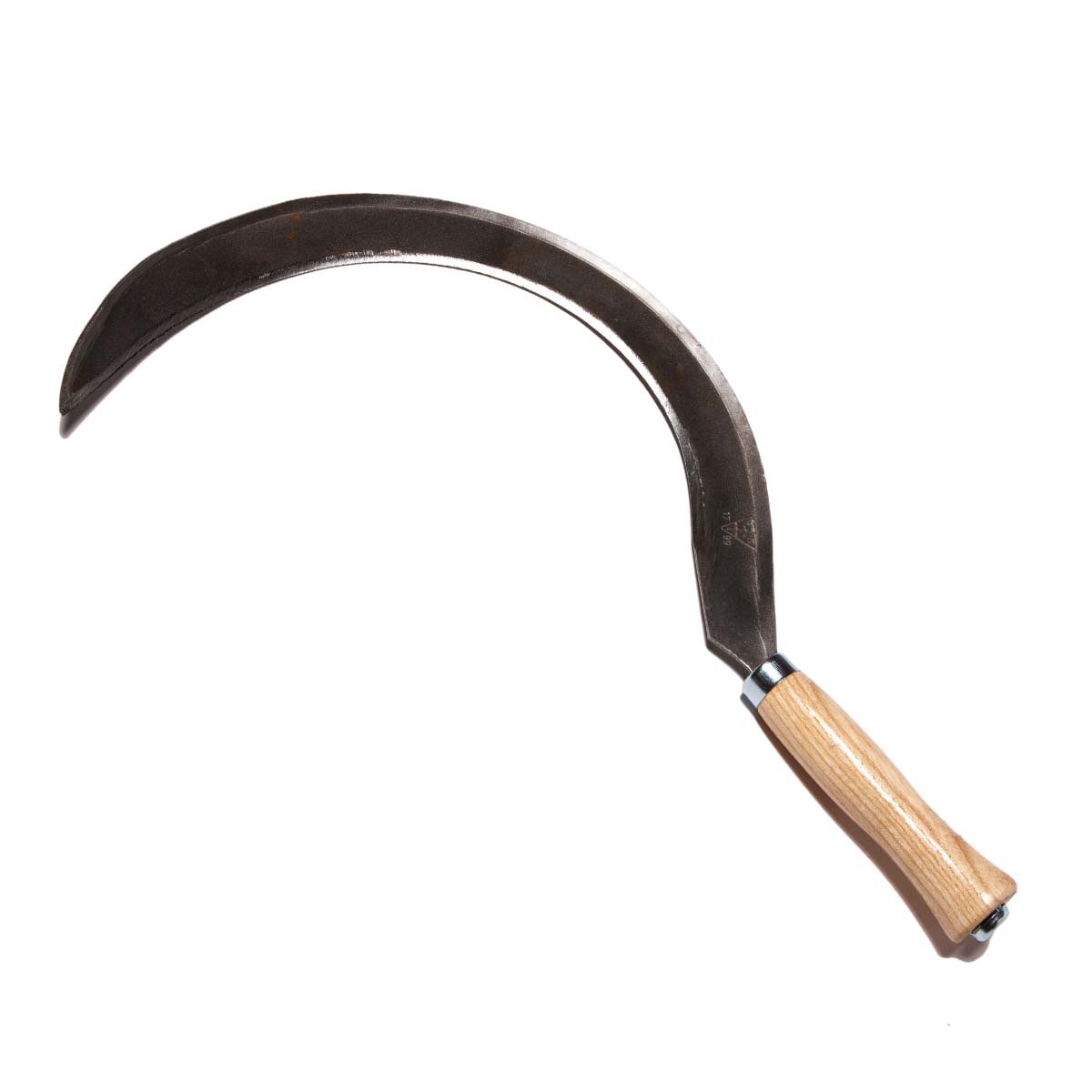 Håndsegl med lakeret askegreb - til højrehåndede