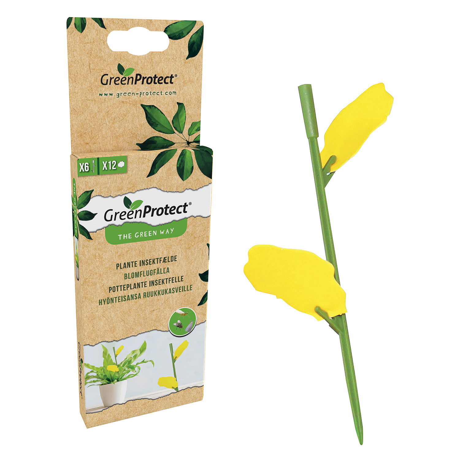 Plante Insektfælde - 12 stk
