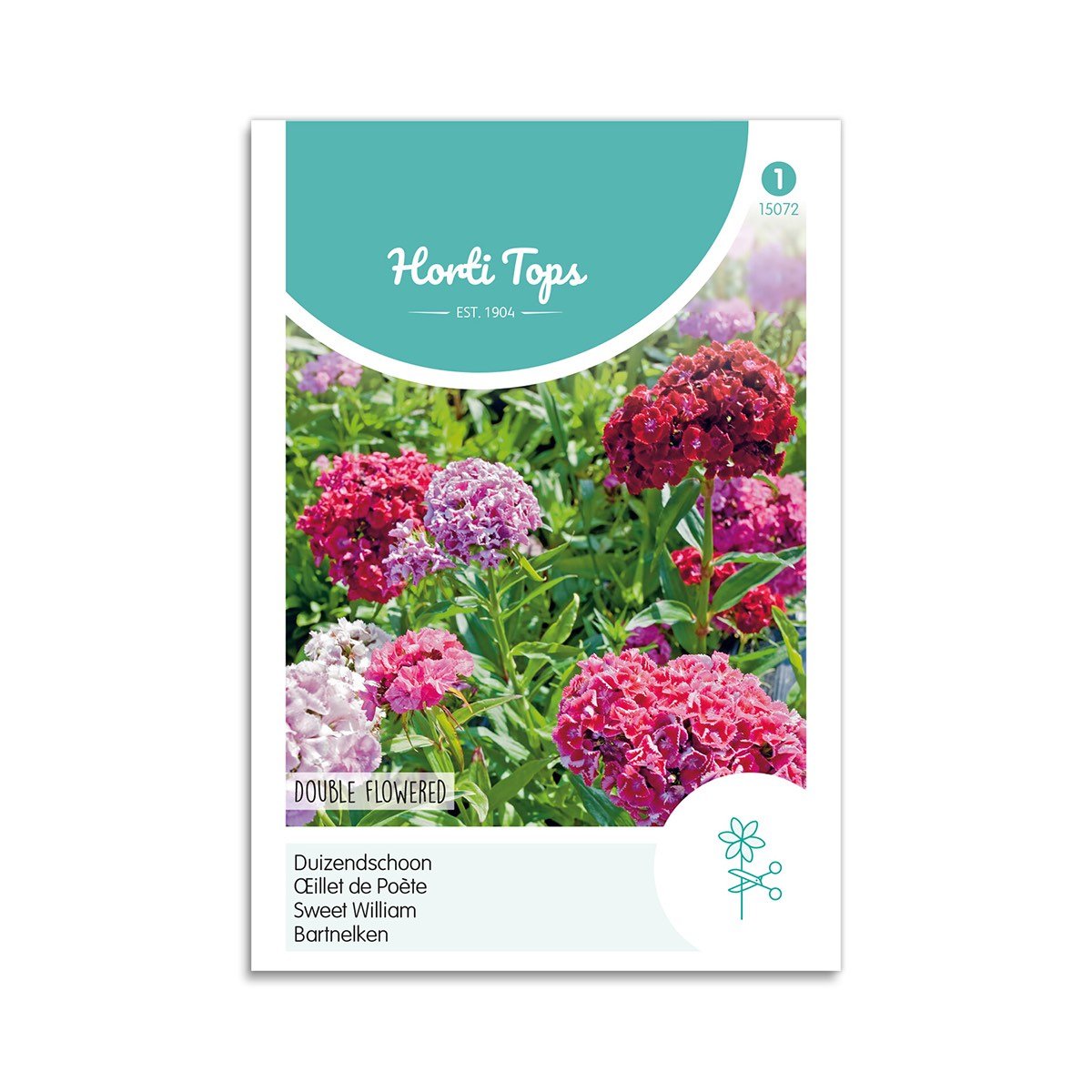 Studenternellike frø "Double Flowered mix" - Horti Tops