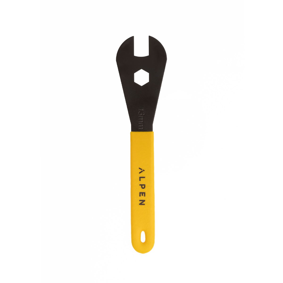 Sort Alpen 13 mm pedalnøgle med gult greb
