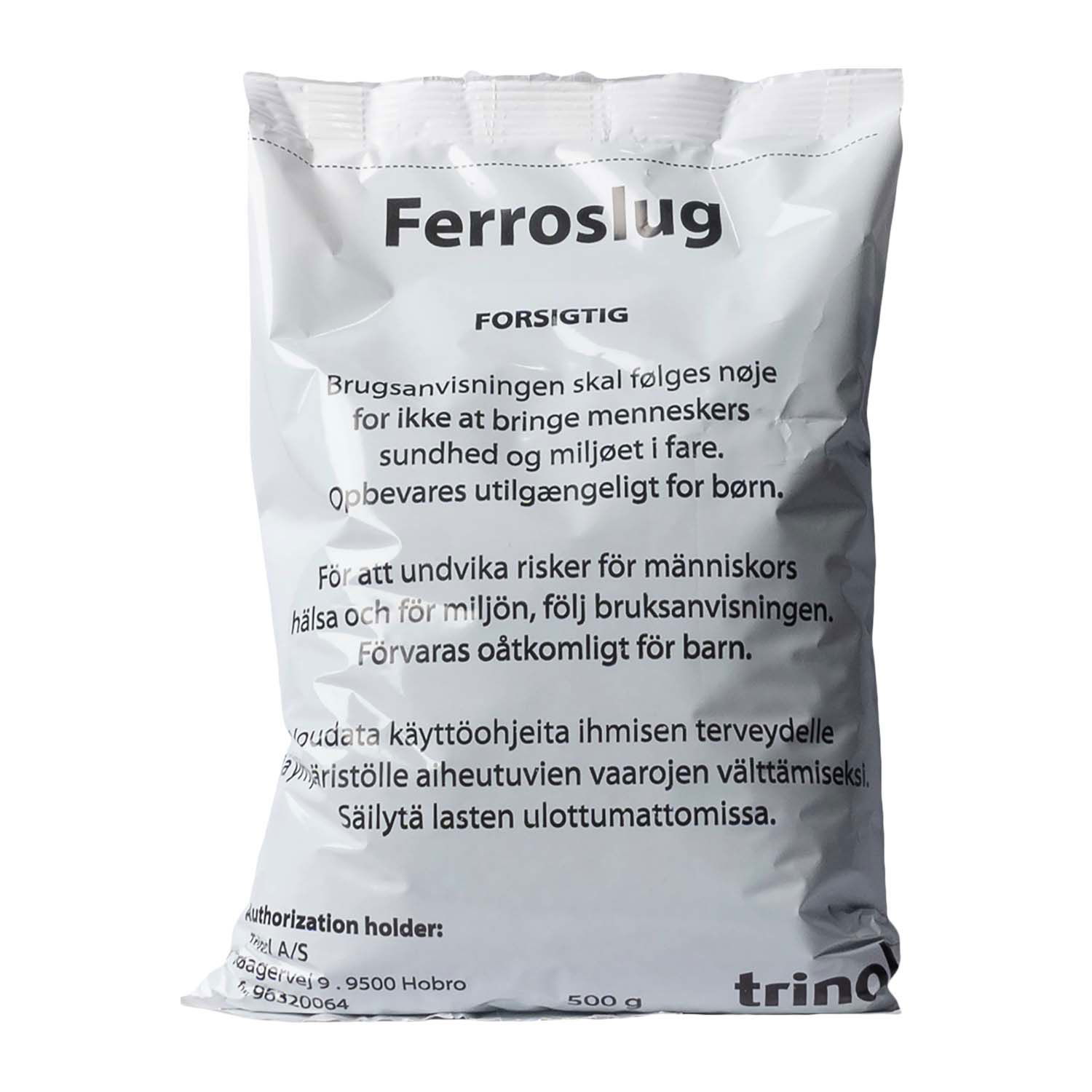 Ferroslug bekæmpelsesmiddel mod snegle 500 g pose