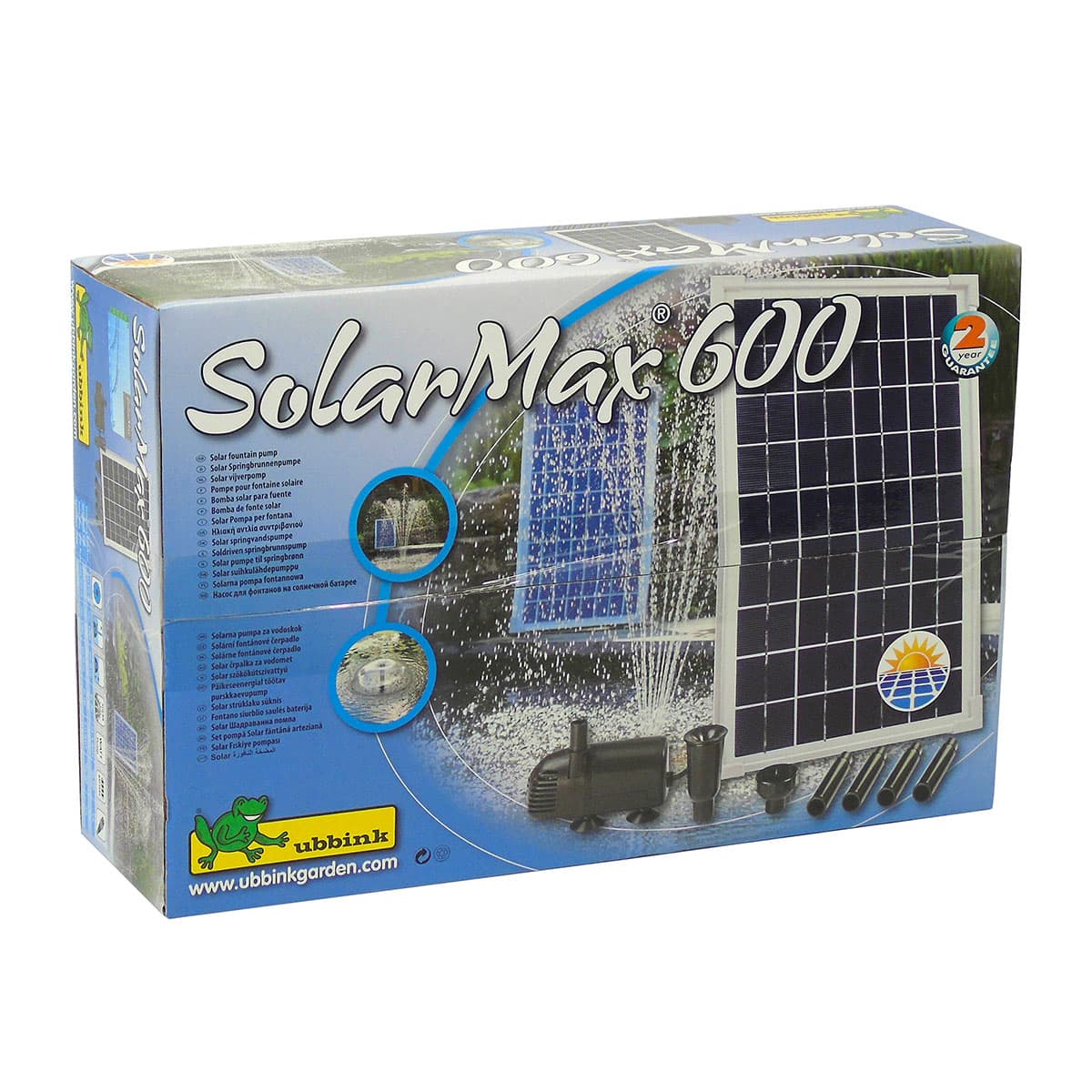 Ubbink SolarMax 600 solpumpe til havedam og fontæne