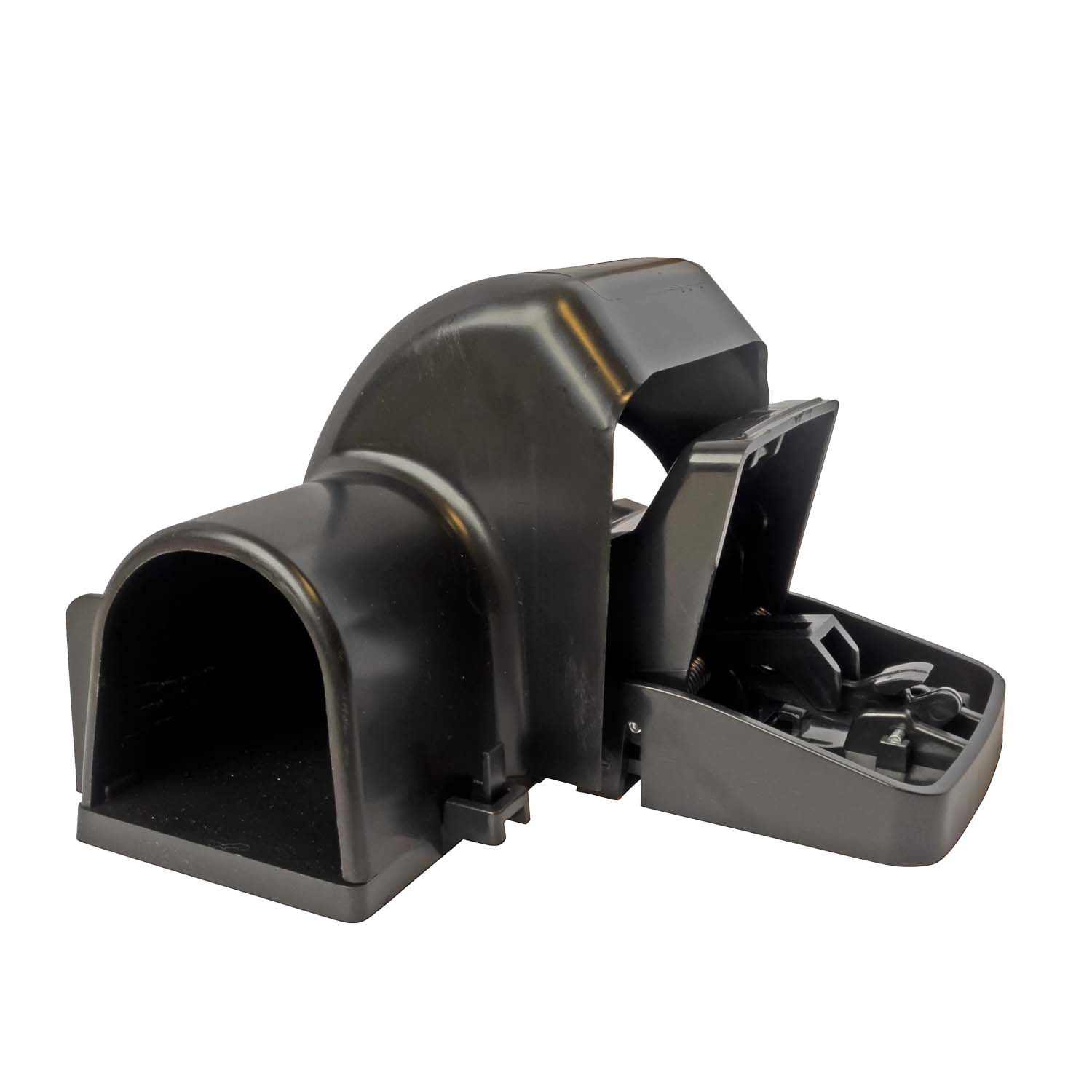 Sort tunnel musefælde i kraftig plast