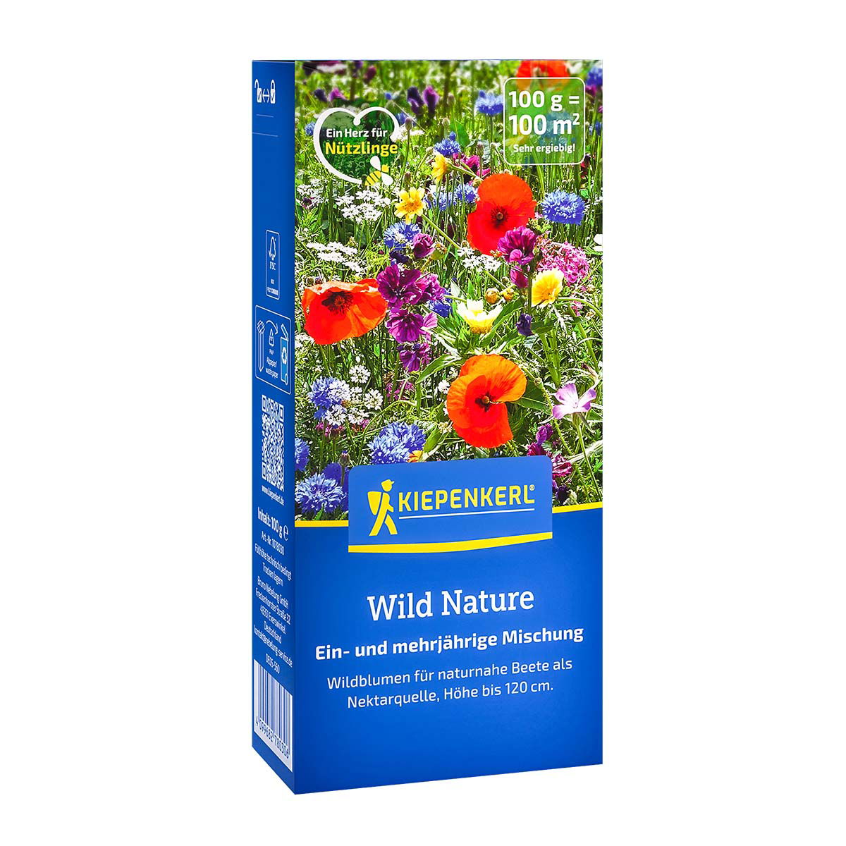 Blomsterblanding Vild natur - 100 m2