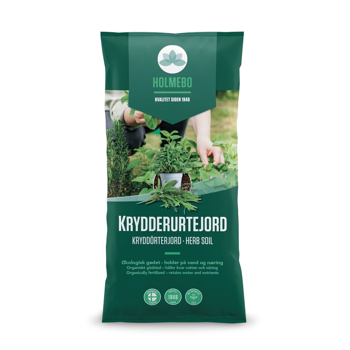 Krydderurtejord - 20 liter Variant: Poser á 20 liter