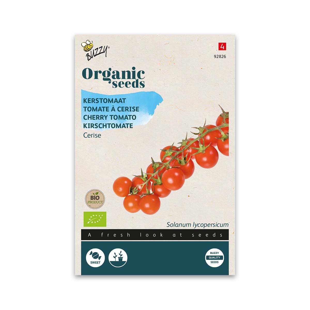 Økologisk Cherrytomat frø, Cerise