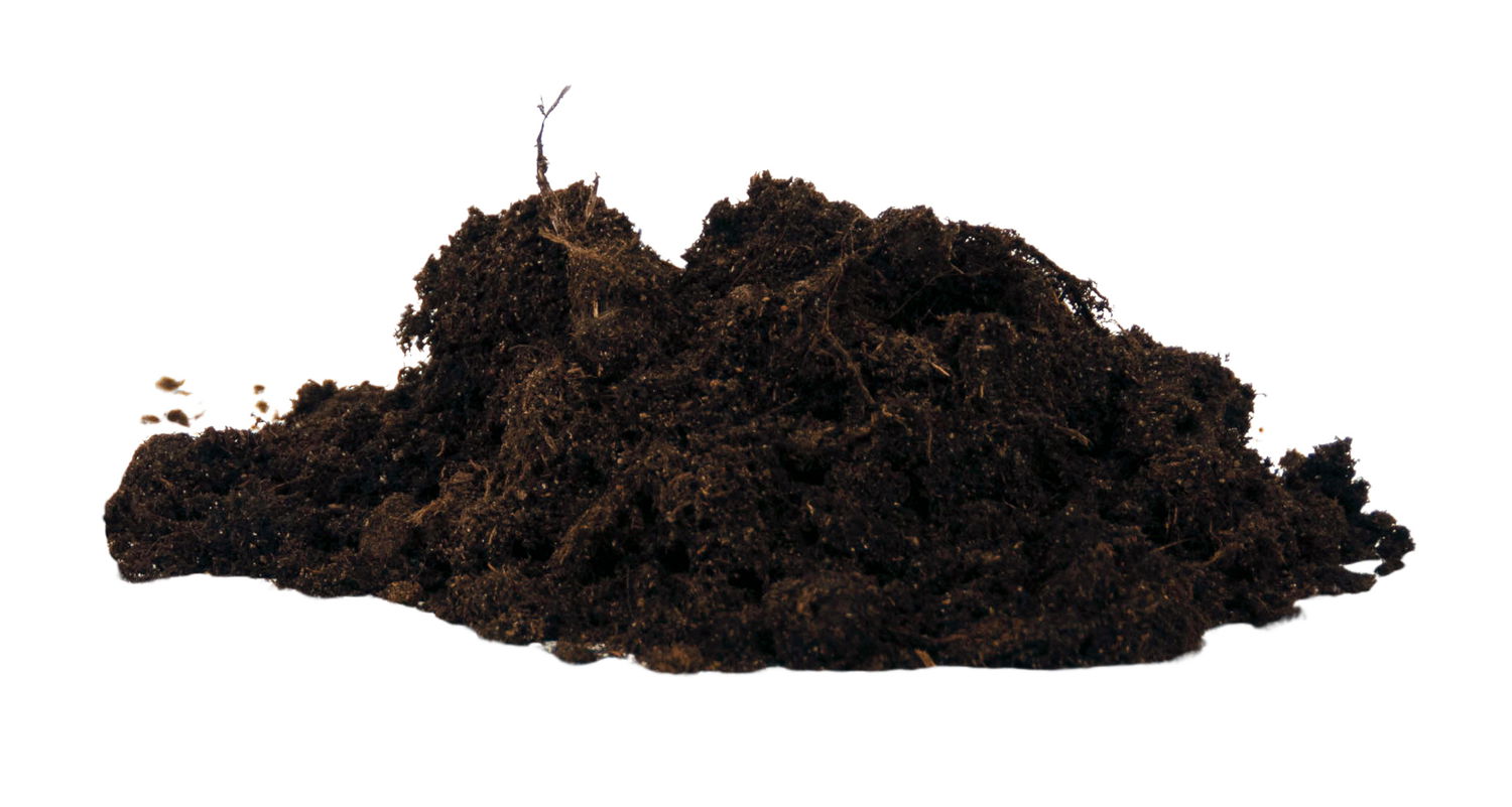 Mørk, løs pottemuld til have og krukker