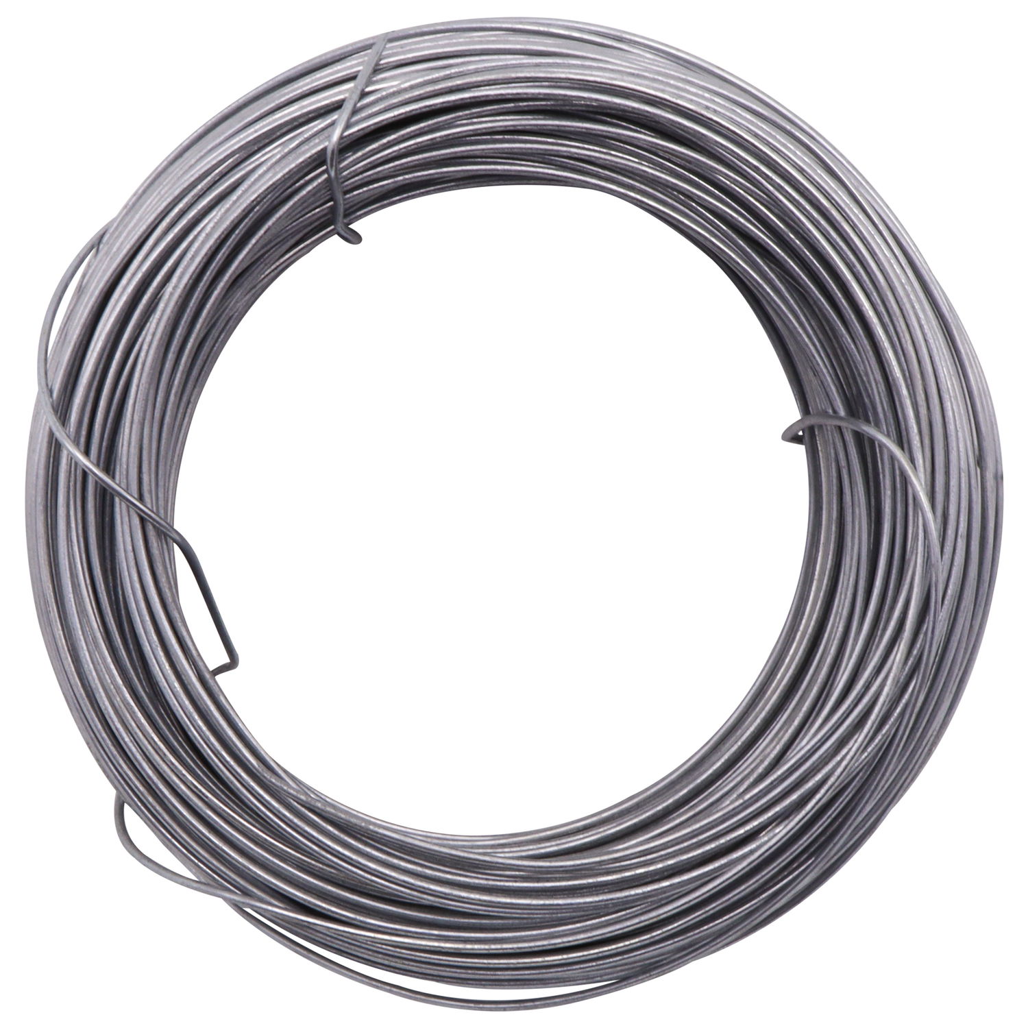 Galvaniseret hegnstråd Grøn, Ø1,1 mm x 50 meter