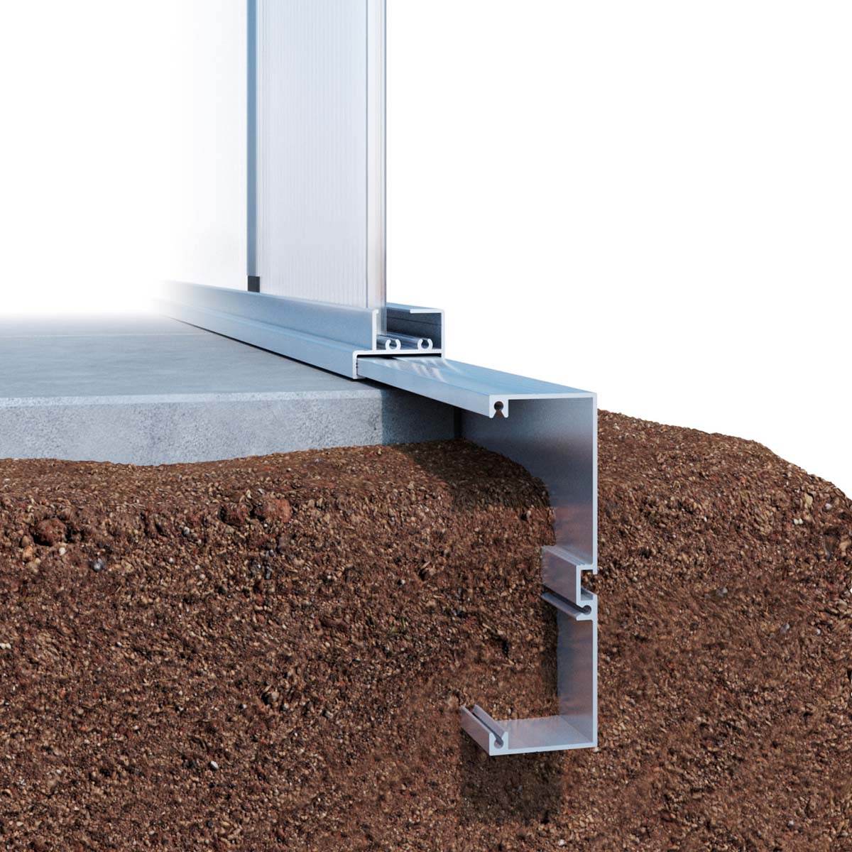 Fundamentsramme - Model Rose II