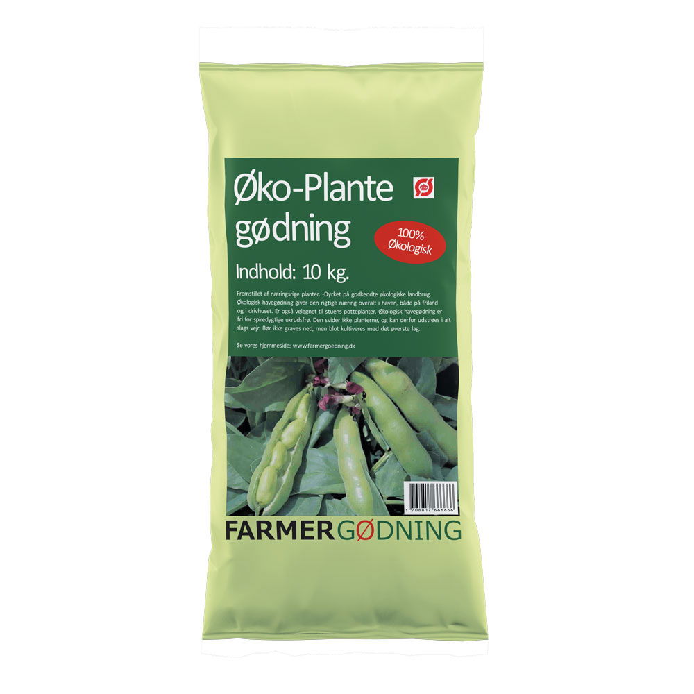 Farmergødning Økologisk Plantegødning - 10 kilo