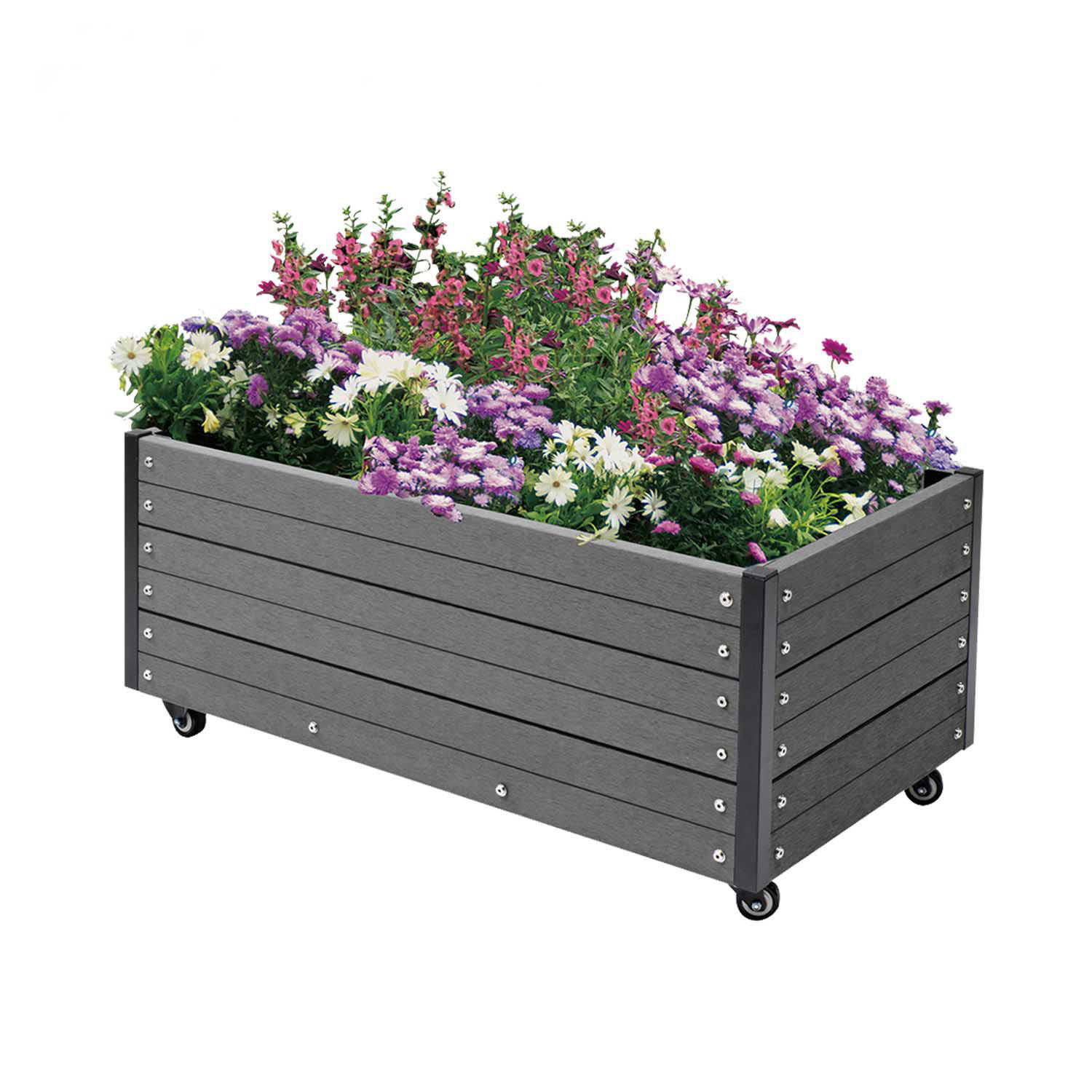 HORTUS højbed WPC, 36 x 50 x 90 cm billede