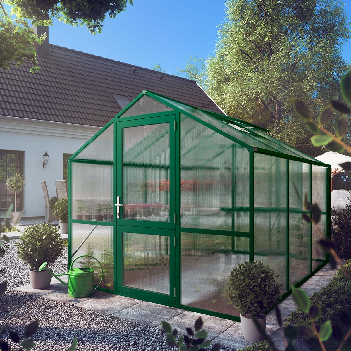 Drivhus - Model Rose III, Mosgrøn