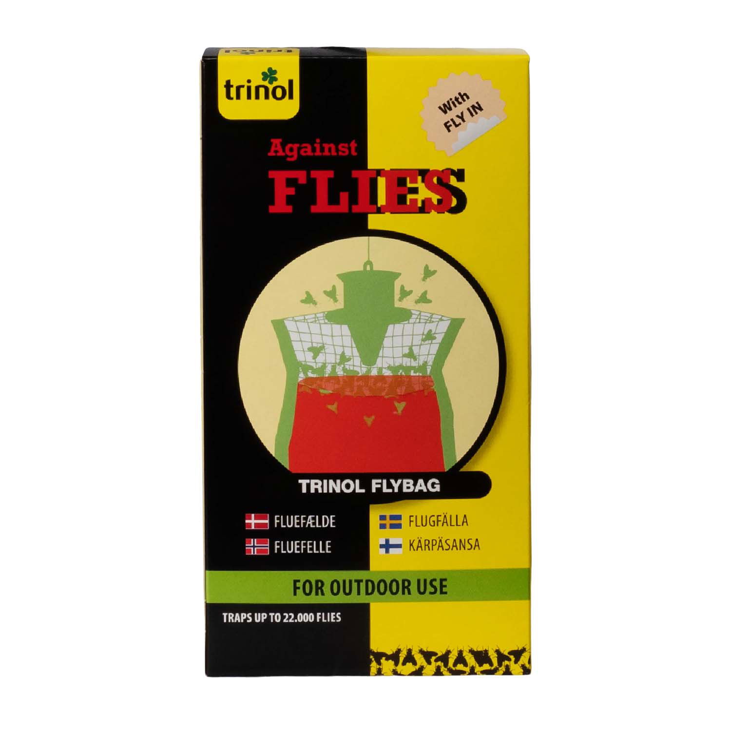Trinol Flybag Fluefælde