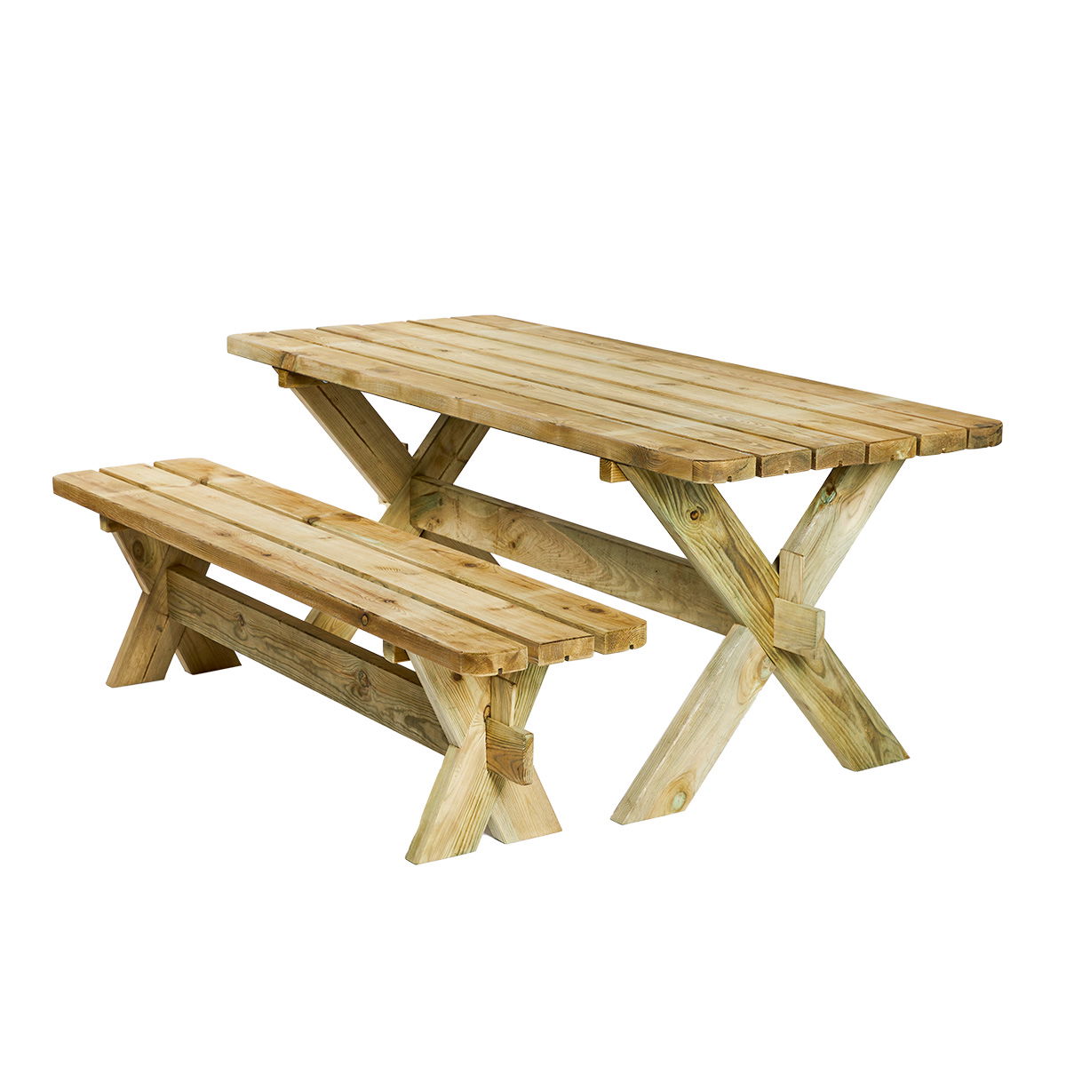 Authentic bænk 48 x 177 x 38 cm HORTUS (801-031)