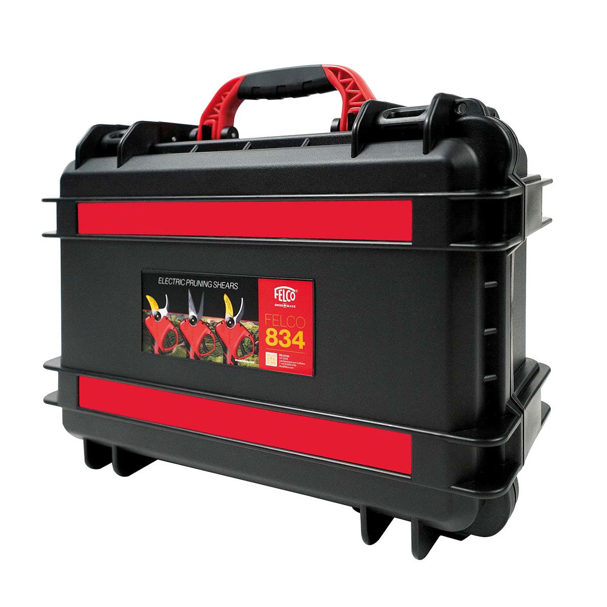 Sort og rød FELCO 834 opbevaringskuffert