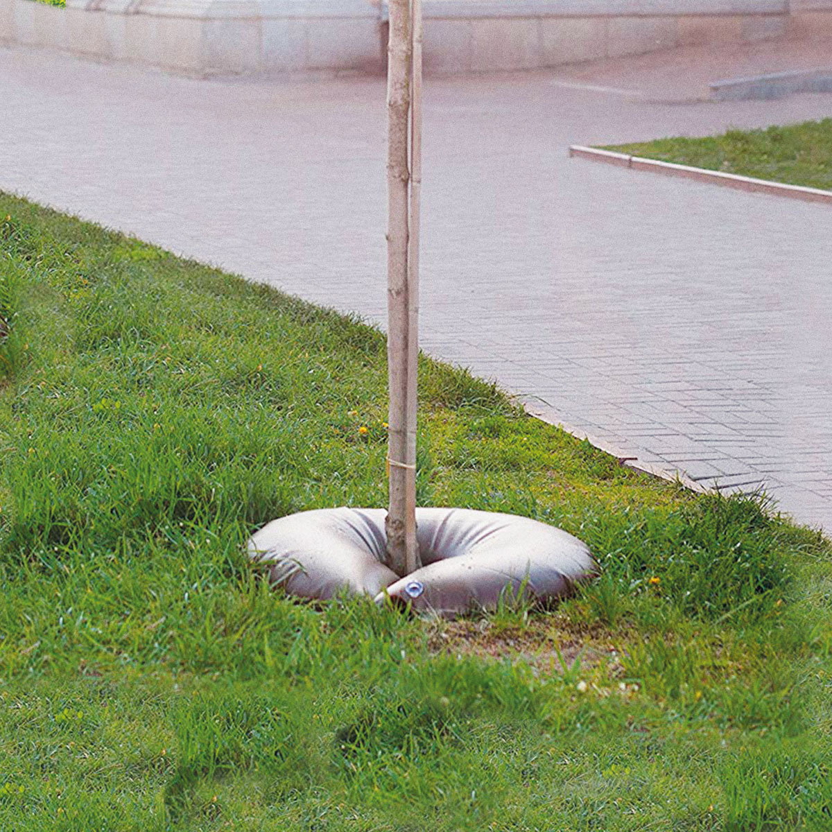 Drypvandingspose til nyplantet træ Vandingspose omkring stammen på ungt træ