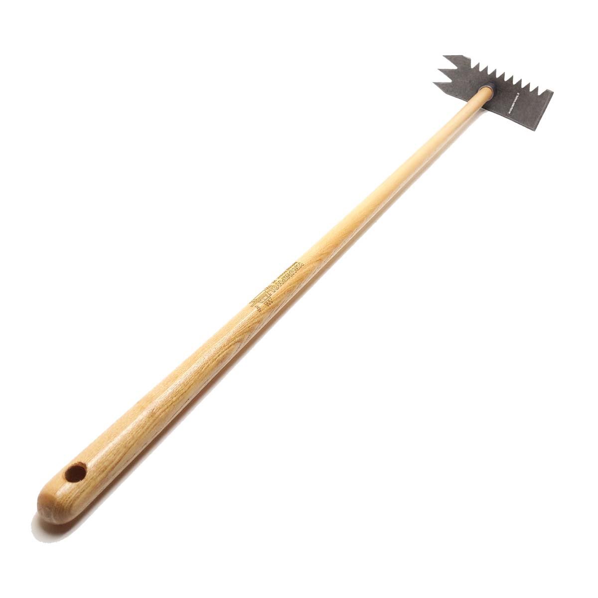 Universalhakke med skær, spidser og askeskaft - 130 cm